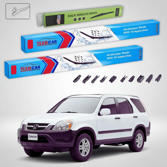 Ștergătoare Honda CR-V II RD4/RD5/RD7/RD8 SUV 2002-2004 | Set Față și Spate Flat Premium – TeamCar®