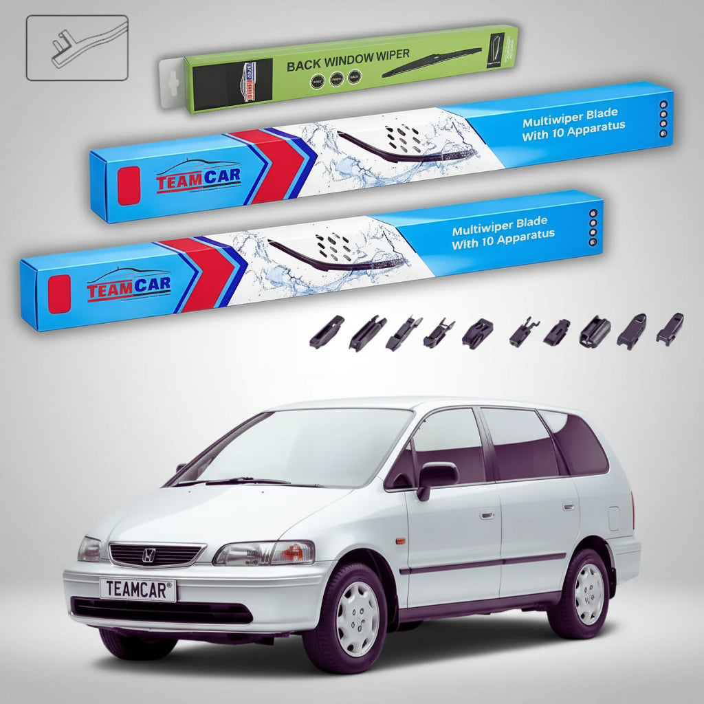 Ștergătoare Honda Shuttle Gen I (RA1/RA3) MPV 1994-2001 | Set Față și Spate Flat Premium – TeamCar®