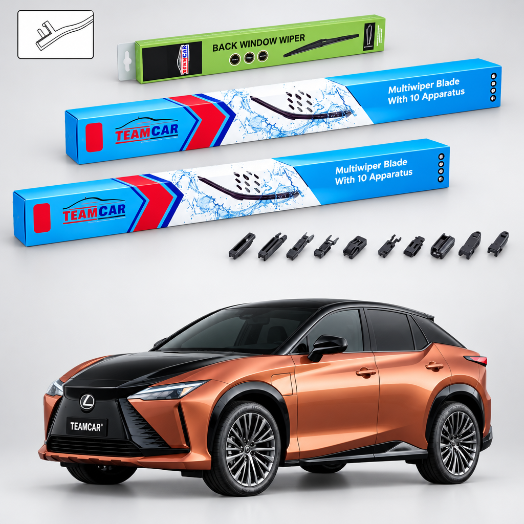 Stergatoare Lexus RZ XE40 01.2023-prezent Set Fata si Spate Flat Premium TeamCar