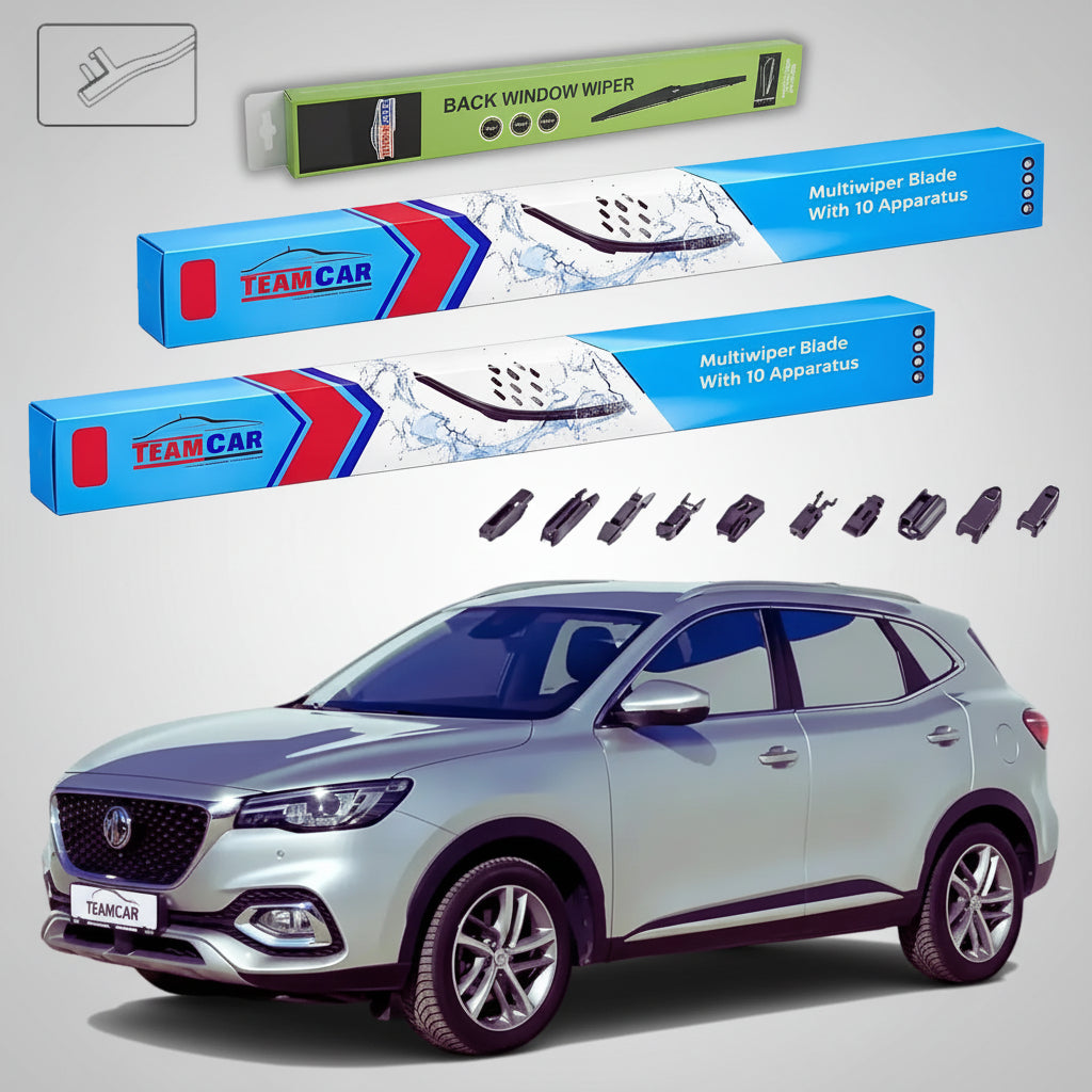 Ștergătoare MG EHS 2018-2026 | Set Față și Spate Flat – TeamCar®