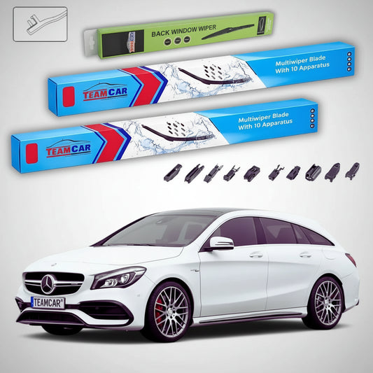 Ștergătoare Mercedes-Benz CLA Shooting Brake X117 01.2015-06.2015 | Set Față și Spate Flat – TeamCar®