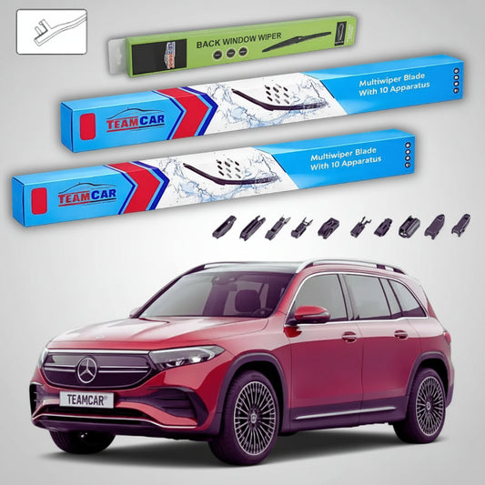 Ștergătoare Mercedes-Benz EQB X243 2021-prezent | Set Față și Spate Flat – TeamCar®