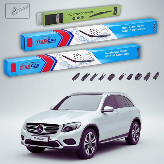 Ștergătoare Mercedes-Benz GLC SUV X253 12.2018-prezent | Set Față și Spate Flat – TeamCar®