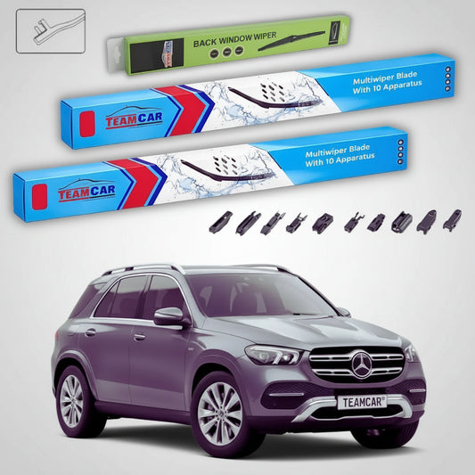 Ștergătoare Mercedes-Benz GLE V167 2018-prezent | Set Față și Spate Flat – TeamCar®