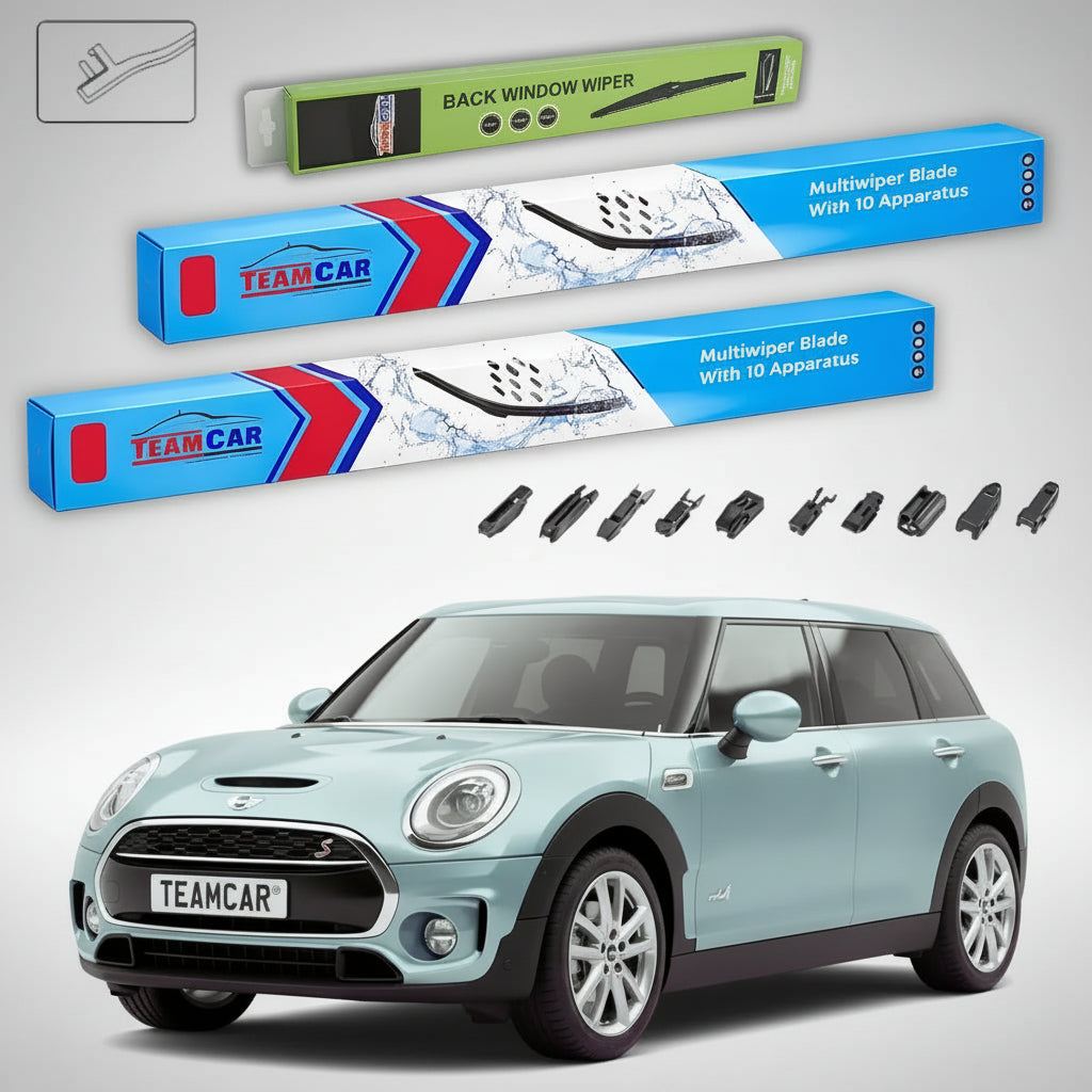 Ștergătoare Mini Cooper Clubman F54 2015-2018 | Set Față și Spate Flat – TeamCar®