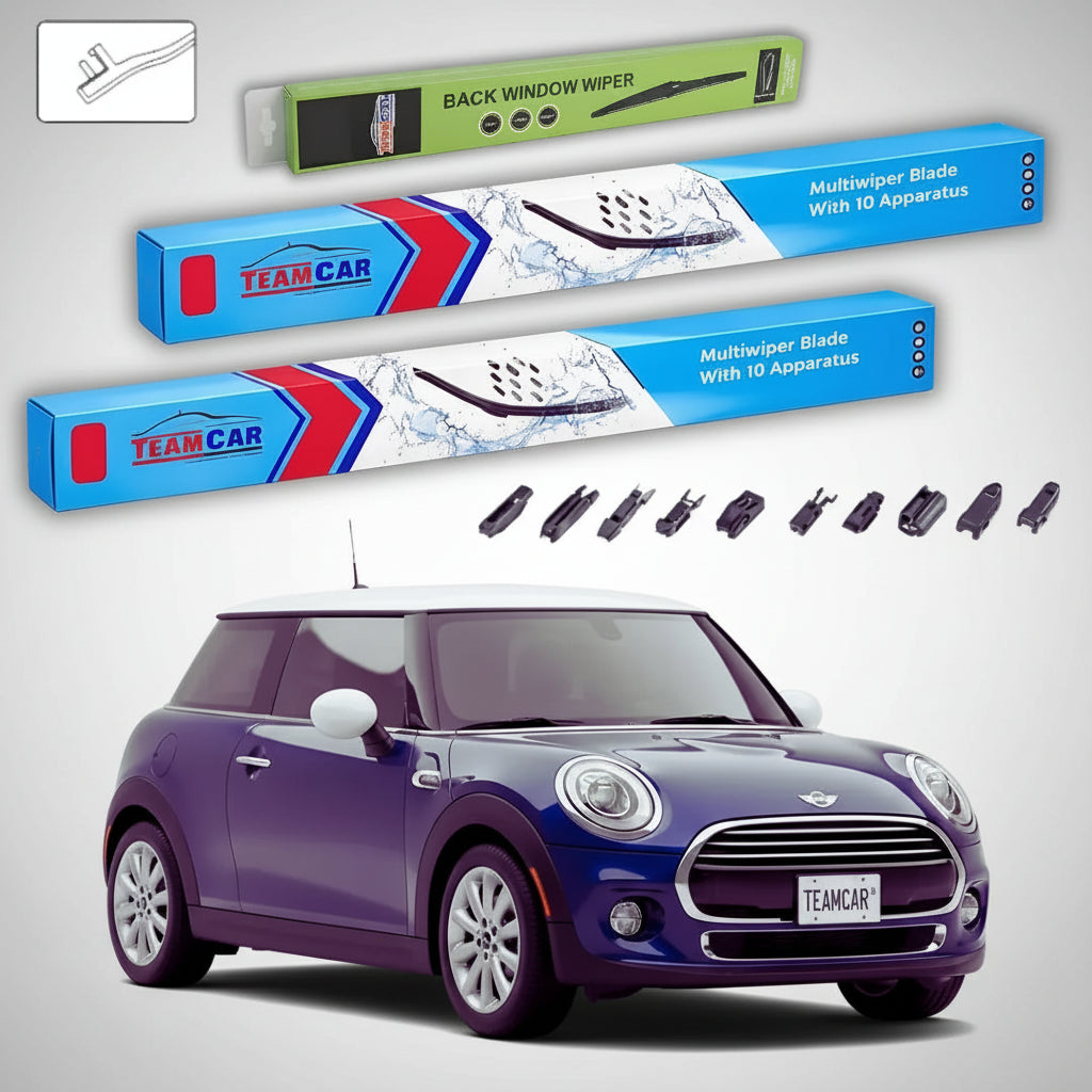 Ștergătoare Mini One F55 2014-2017 | Set Față și Spate Flat – TeamCar®