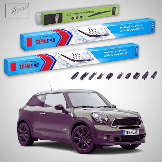 Ștergătoare Mini Paceman R61 2013-2016 | Set Față și Spate Flat – TeamCar®