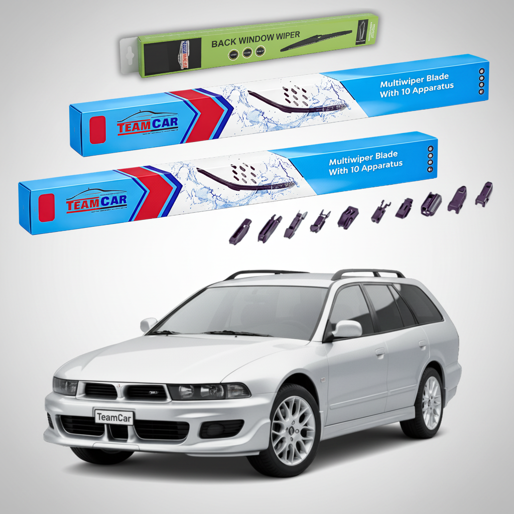 Stergatoare TeamCar pentru Mitsubishi Galant VI Break (EA_) 1996-2003 - Set Fata si Spate Flat Premium