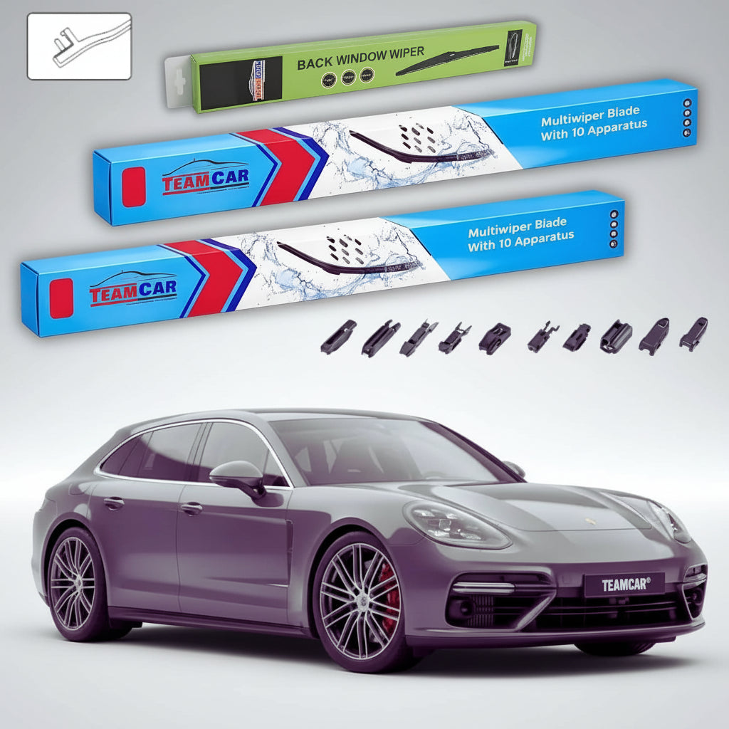 Ștergătoare Porsche Panamera Sport Turismo 971 2017-2026 | Set Față și Spate Flat – TeamCar®