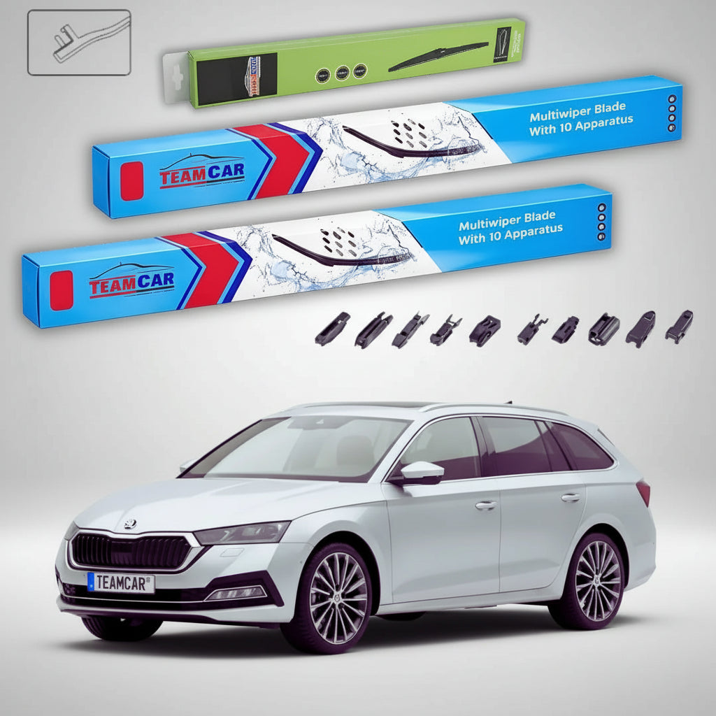 Skoda Octavia IV Combi NX5 ablaktörlők 2022.06-tól napjainkig | Első és hátsó ablaktörlő lapáttal – TeamCar®
