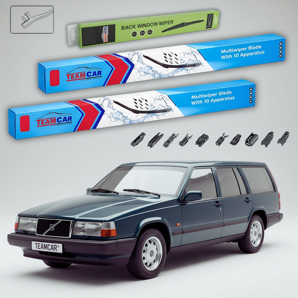 Volvo 940 1990-1998 ablaktörlők | Első és hátsó ablaktörlő lapos szett – TeamCar®