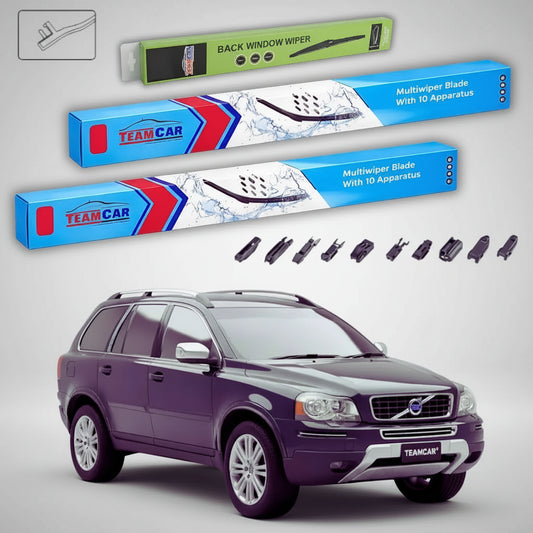 Ștergătoare Volvo XC90 I 2010-2016 | Set Față și Spate Flat – TeamCar®
