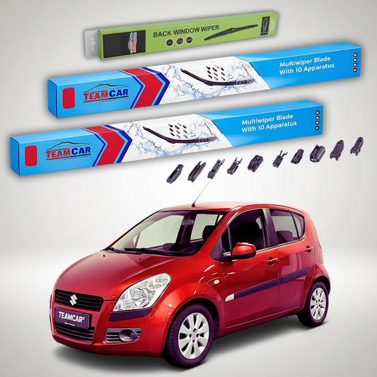 Ștergătoare Suzuki Splash EX 2008-2014 | Set Față și Spate Flat Premium – TeamCar®