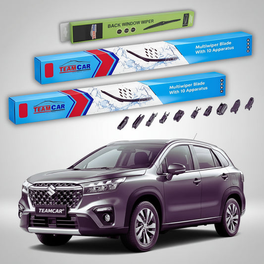 Ștergătoare Suzuki SX4 S-Cross JY 2022+ | Set Față și Spate Flat Premium – TeamCar®
