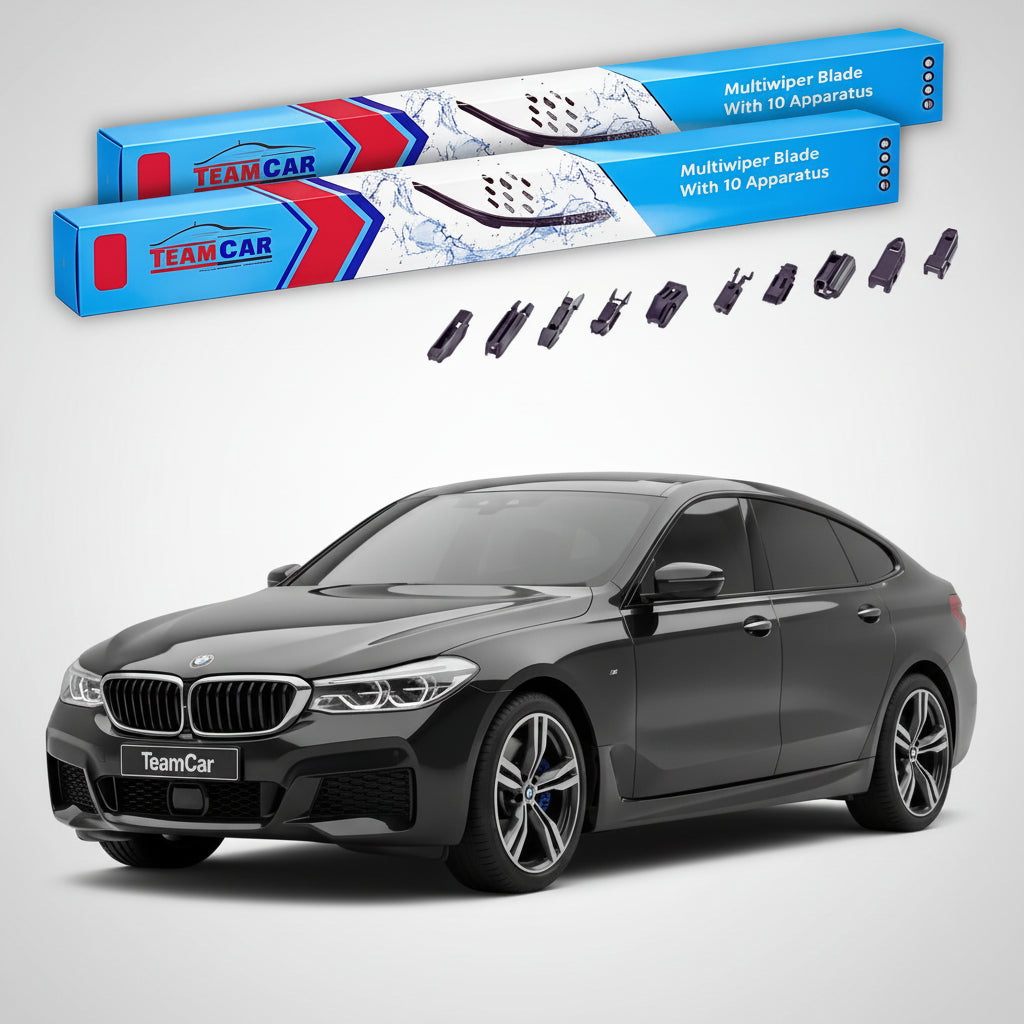 Ștergătoare TeamCar® pentru BMW Seria 6 Gran Turismo (G32) 2017–2020 – Set Față Flat Premium