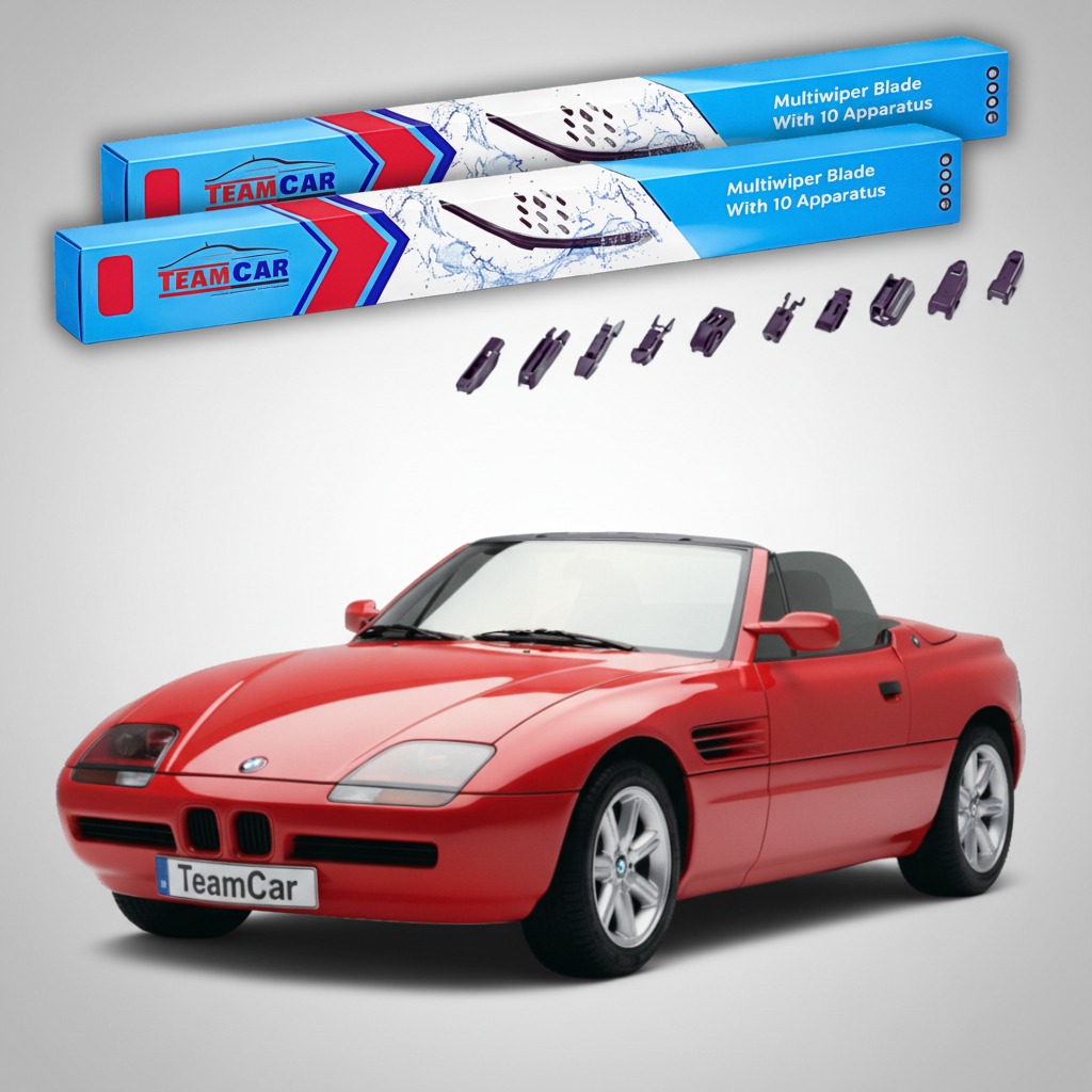 Ștergătoare TeamCar® pentru BMW Z1 (E30) 1988–1991 – Set Față Flat Premium
