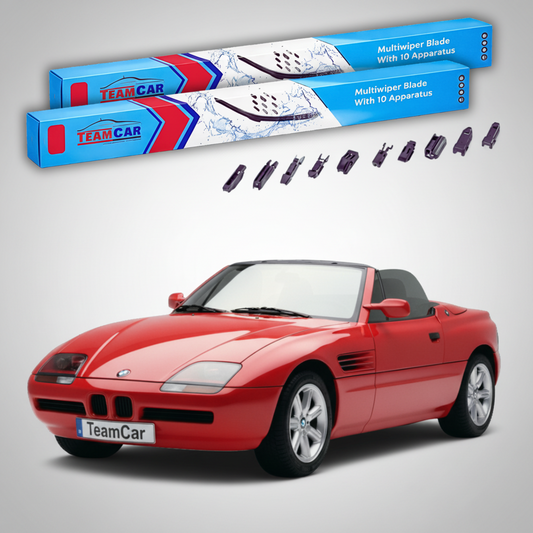 Ștergătoare TeamCar® pentru BMW Z1 (E30) 1988–1991 – Set Față Flat Premium