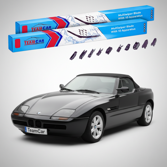 Ștergătoare TeamCar® pentru BMW Z1 Roadster (E30) 1988–1991 – Set Față Flat Premium