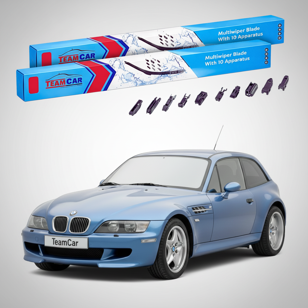 Ștergătoare TeamCar® pentru BMW Z3 Coupé (E36/8) 1997–2003 – Set Față Flat Premium