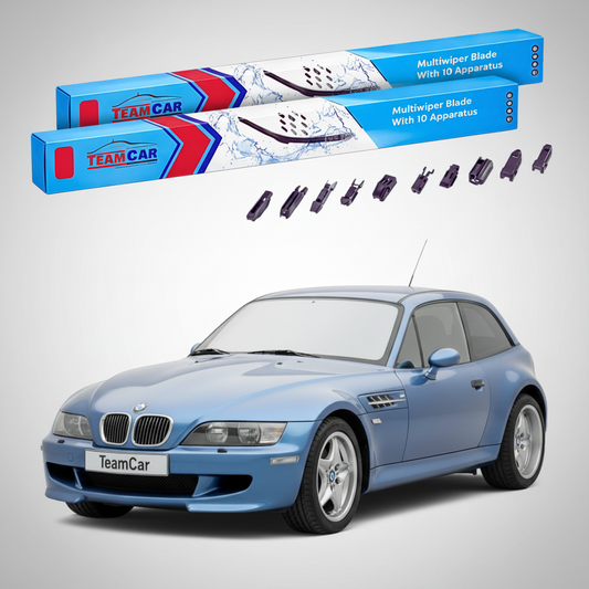 Ștergătoare TeamCar® pentru BMW Z3 Coupé (E36/8) 1997–2003 – Set Față Flat Premium