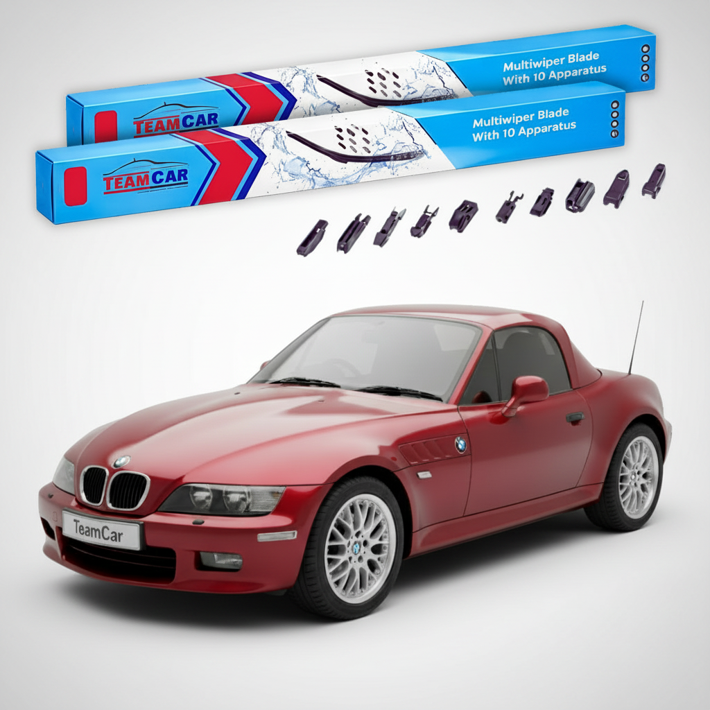 Ștergătoare TeamCar® pentru BMW Z3 Roadster (E36/7) 1995–2003 – Set Față Flat Premium