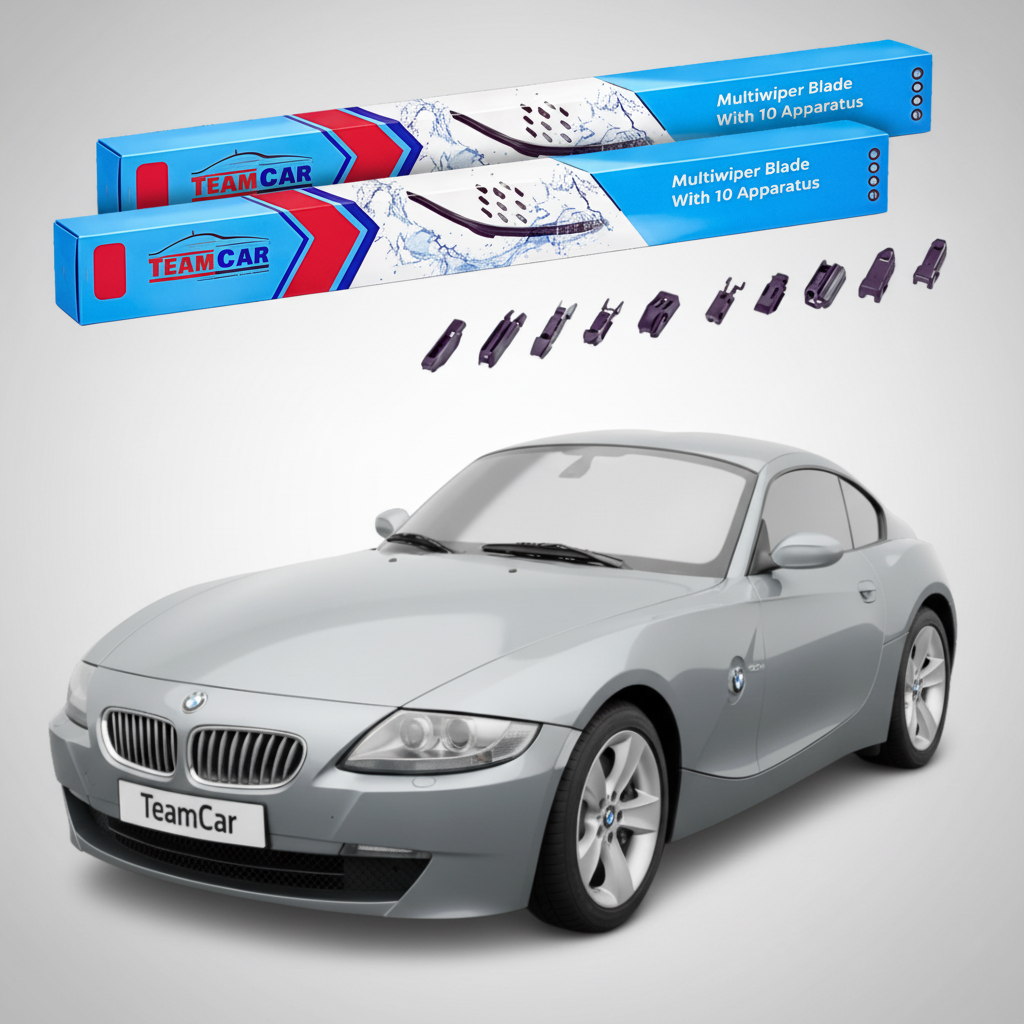 Ștergătoare TeamCar® pentru BMW Z4 Coupé (E86) 2006–2007 – Set Față Flat Premium