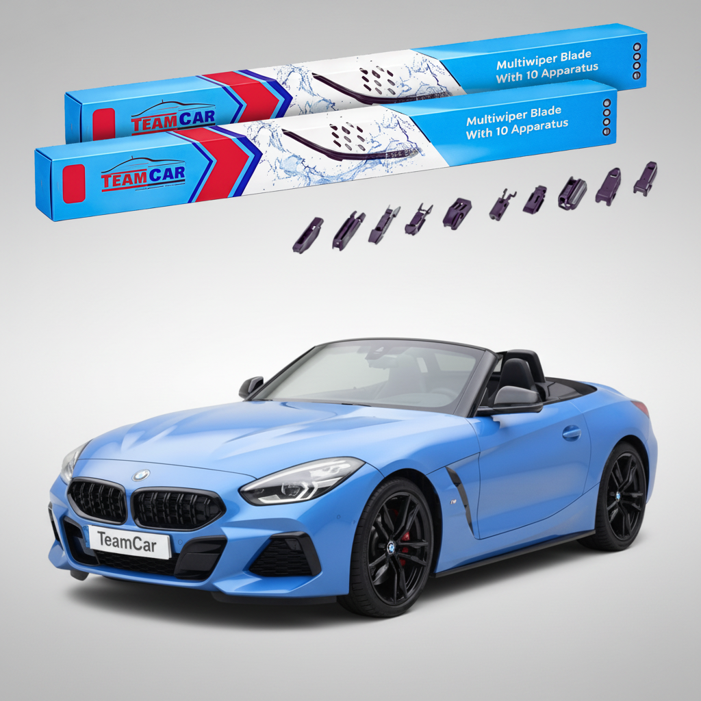 Ștergătoare TeamCar® pentru BMW Z4 Roadster (G29) 2018– – Set Față Flat Premium