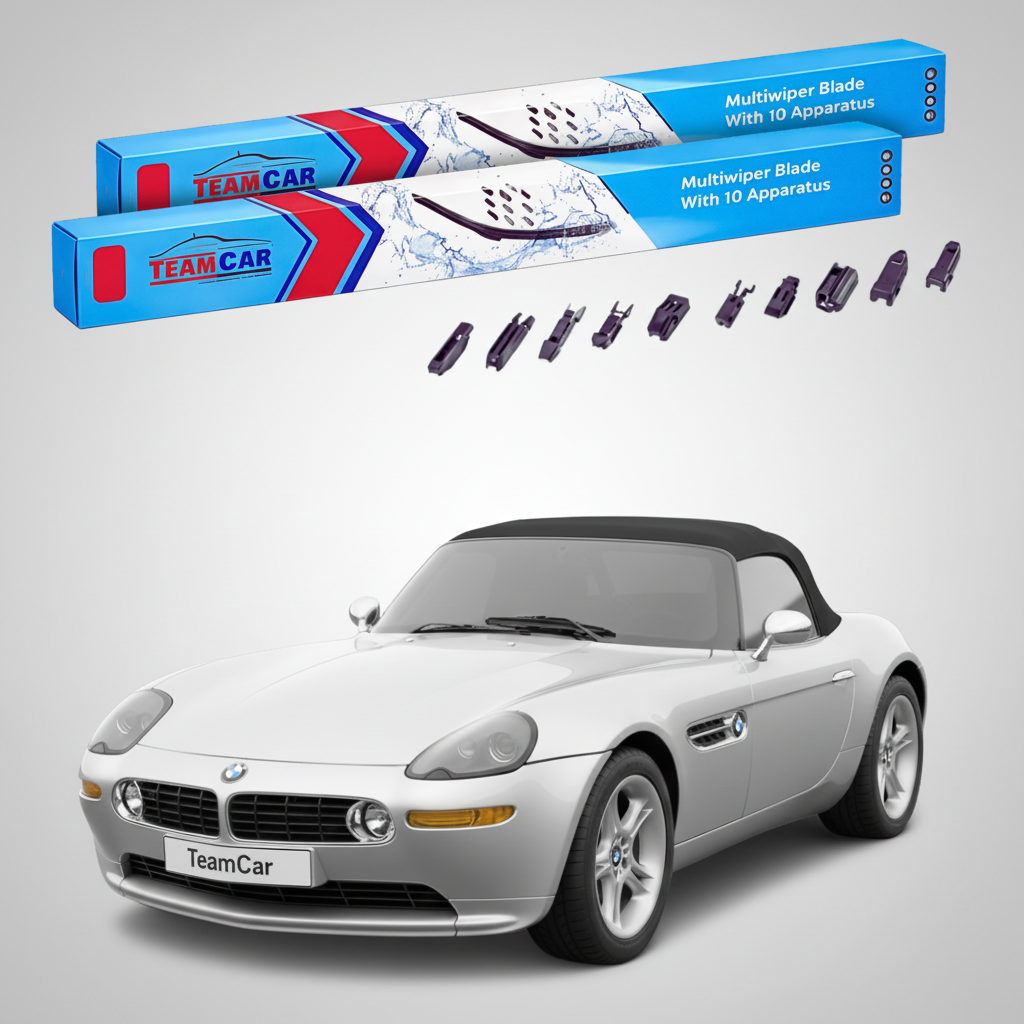 Ștergătoare TeamCar® pentru BMW Z8 Roadster (E52) 2000–2003 – Set Față Flat Premium