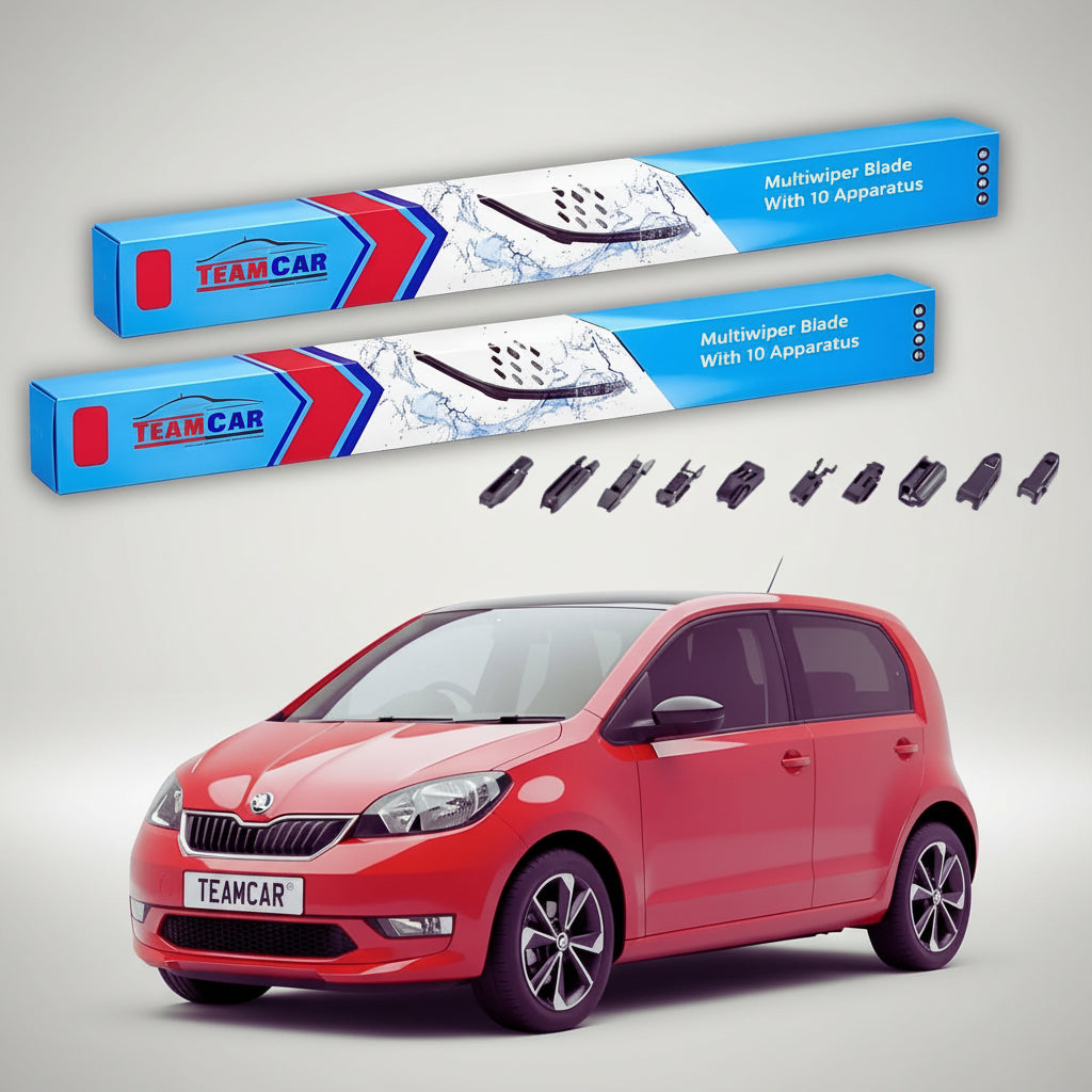 Ștergătoare Skoda Citigo-e iV NE1 2019-2024 | Set Față Flat – TeamCar®
