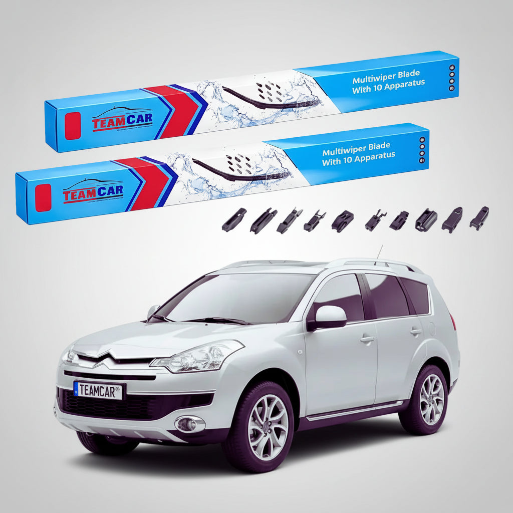 Ștergătoare Citroën C-Crosser Gen I EP 2007-2013 | Set Față Flat Premium – TeamCar®