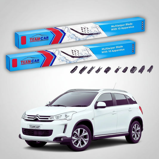 Ștergătoare Citroën C4 Aircross SUV 2012-prezent | Set Față Flat Premium – TeamCar®