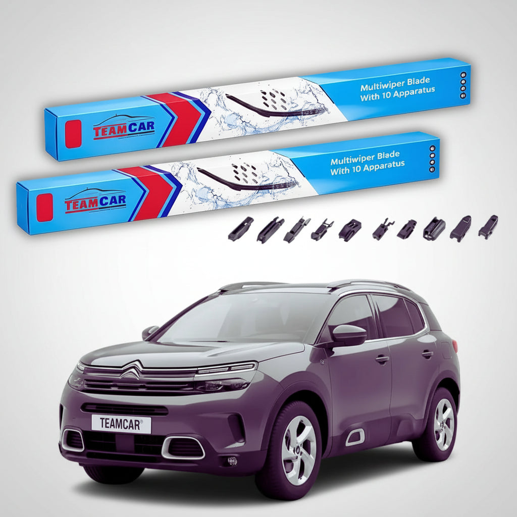 Ștergătoare Citroën C5 Aircross SUV 2017-prezent | Set Față Flat Premium – TeamCar®