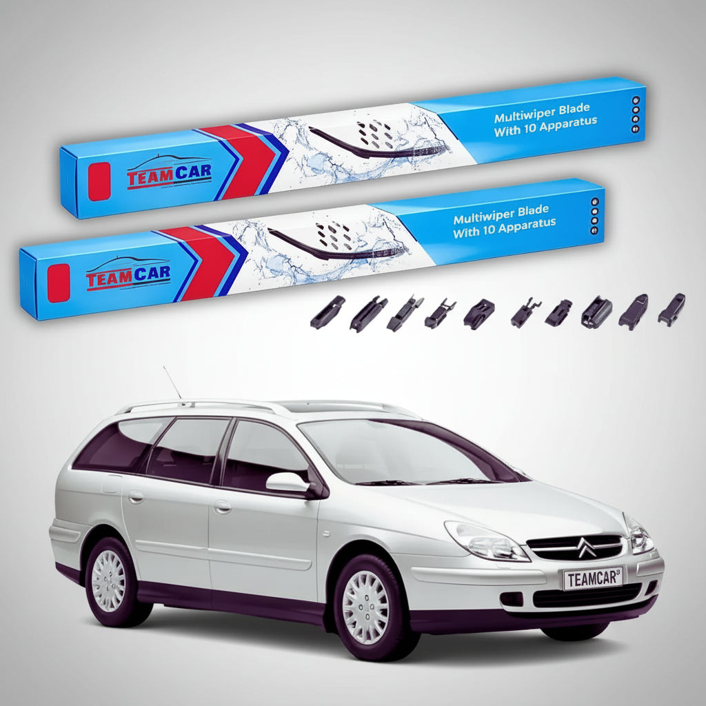 Ștergătoare Citroën C5 Break Gen 1 (DE) Estate 2001-2003 | Set Față Flat Premium – TeamCar®