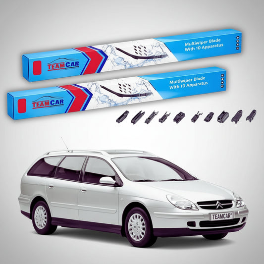 Ștergătoare Citroën C5 Break Gen 1 (DE) Estate 2001-2003 | Set Față Flat Premium – TeamCar®