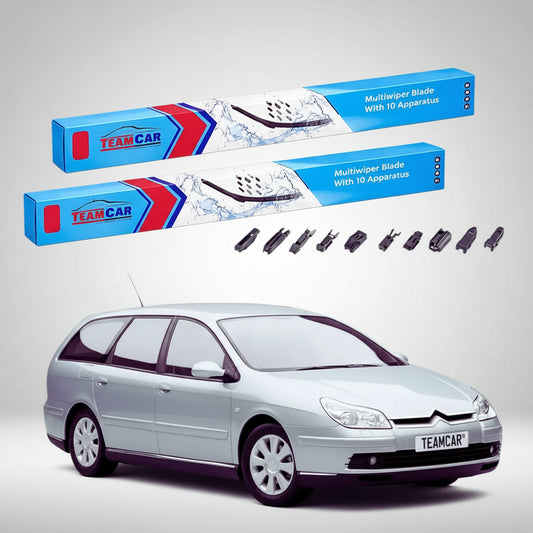 Ștergătoare Citroën C5 Break Gen 1 (DE) Estate 2003-2004 | Set Față Flat Premium – TeamCar®