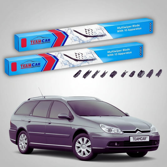 Ștergătoare Citroën C5 Break Gen 2 (RE) Estate 2004-2008 | Set Față Flat Premium – TeamCar®