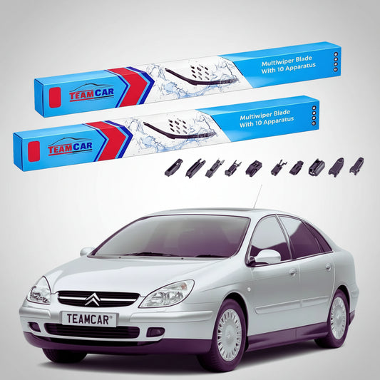 Ștergătoare Citroën C5 Gen 1 (DC) Hatchback 2001-2003 | Set Față Flat Premium – TeamCar®