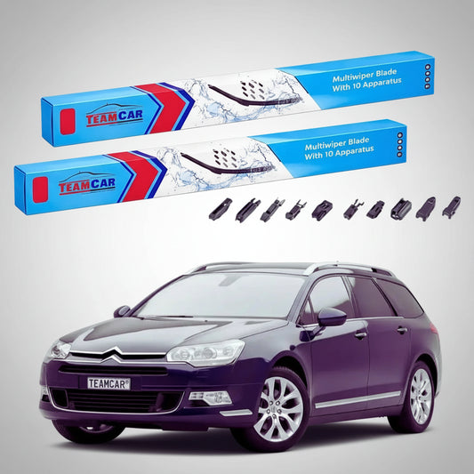 Ștergătoare Citroën C5 Tourer Gen 3 (TD) Estate 2008-prezent | Set Față Flat Premium – TeamCar®