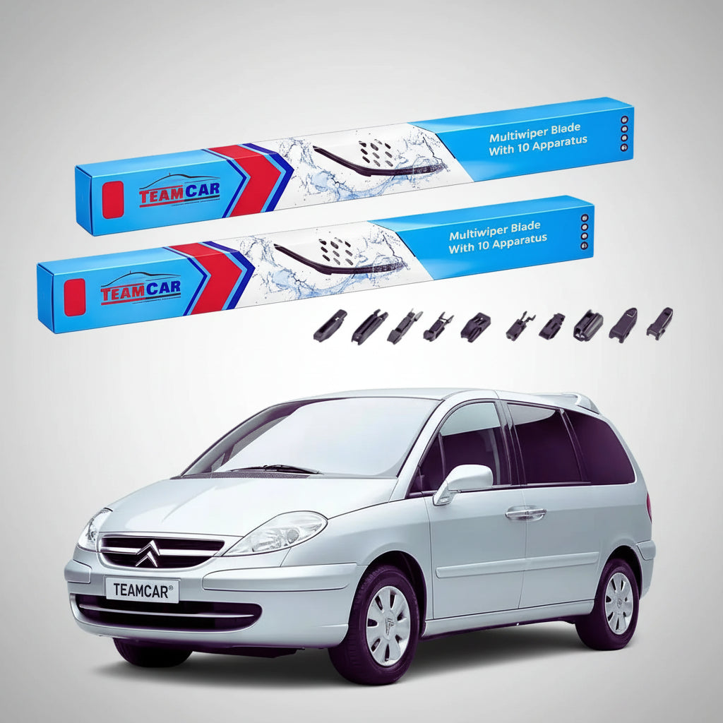 Ștergătoare Citroën C8 EA/EB Monovolum 2005-2010 | Set Față Flat Premium – TeamCar®