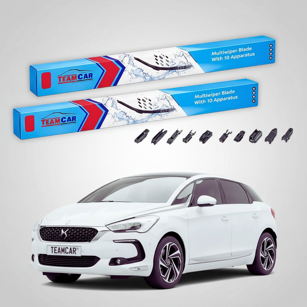Ștergătoare Citroën DS 5 Hatchback 2015-prezent | Set Față Flat Premium – TeamCar®