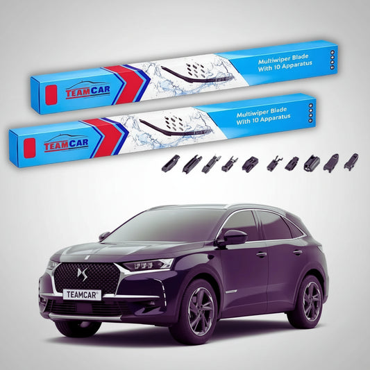 Ștergătoare Citroën DS 7 Crossback SUV 2017-prezent | Set Față Flat Premium – TeamCar®