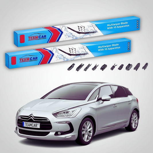 Ștergătoare Citroën DS5 Hatchback 2011-2015 | Set Față Flat Premium – TeamCar®
