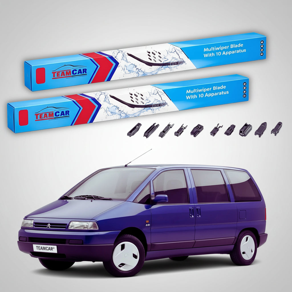Ștergătoare Citroën Evasion 22 U6 1994-2002 | Set Față Flat Premium – TeamCar®
