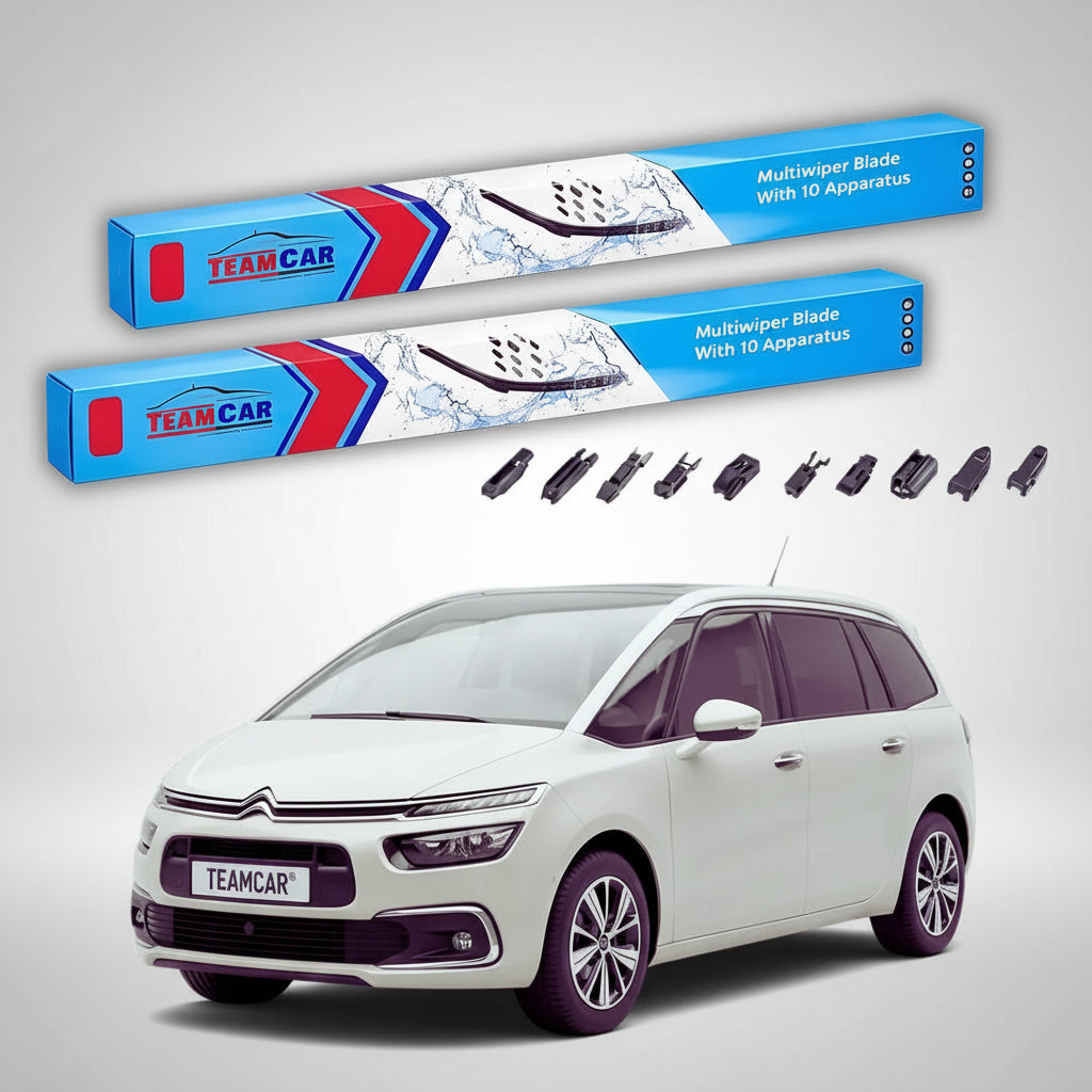 Ștergătoare Citroën Grand C4 Spacetourer 04.2018-prezent | Set Față Flat Premium – TeamCar®