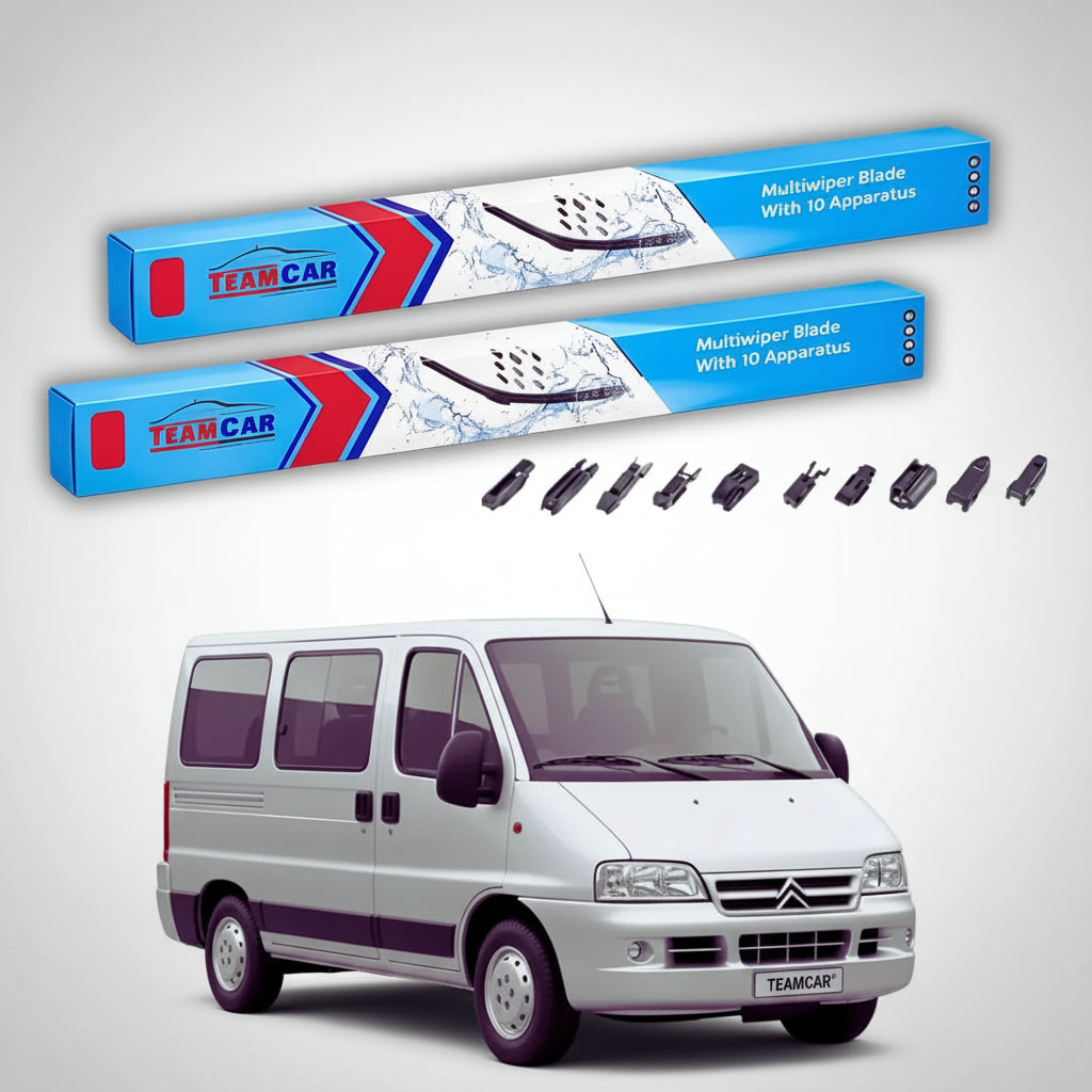 Ștergătoare Citroën Jumper U5 23 1994-2006 | Set Față Flat Premium – TeamCar®
