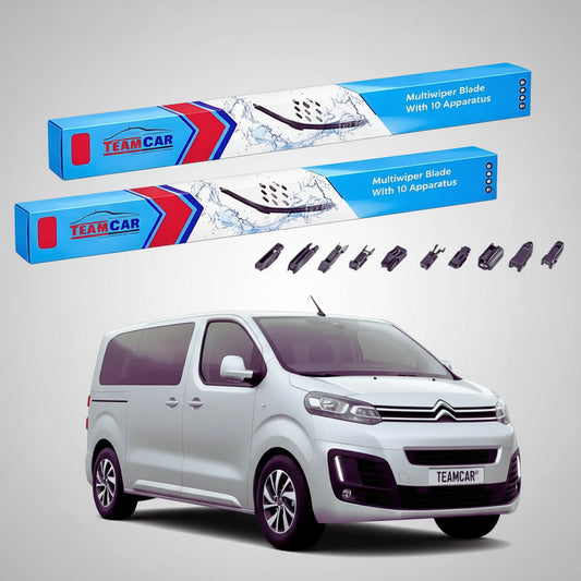 Ștergătoare Citroën SpaceTourer MPV 2016-prezent | Set Față Flat Premium – TeamCar®