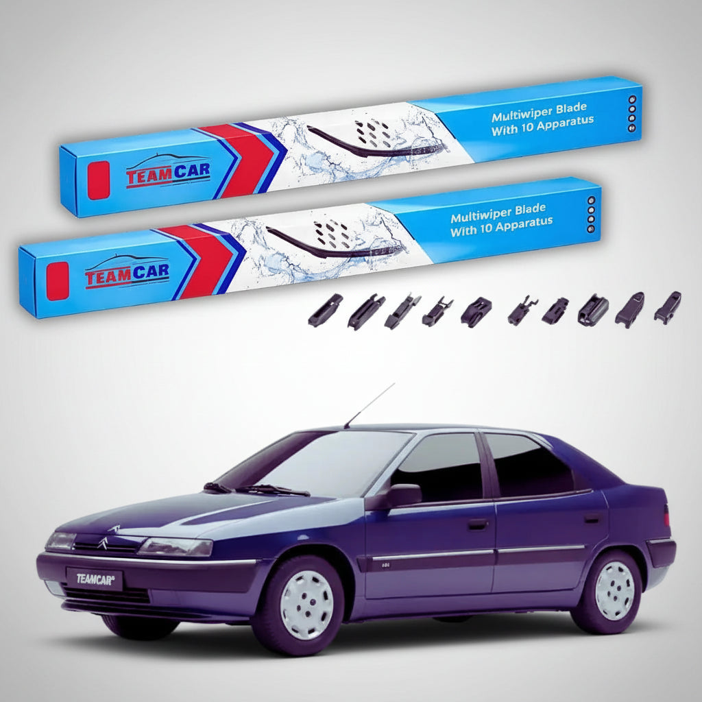 Ștergătoare Citroën Xantia X2 Hatchback 1993-1998 | Set Față Flat Premium – TeamCar®