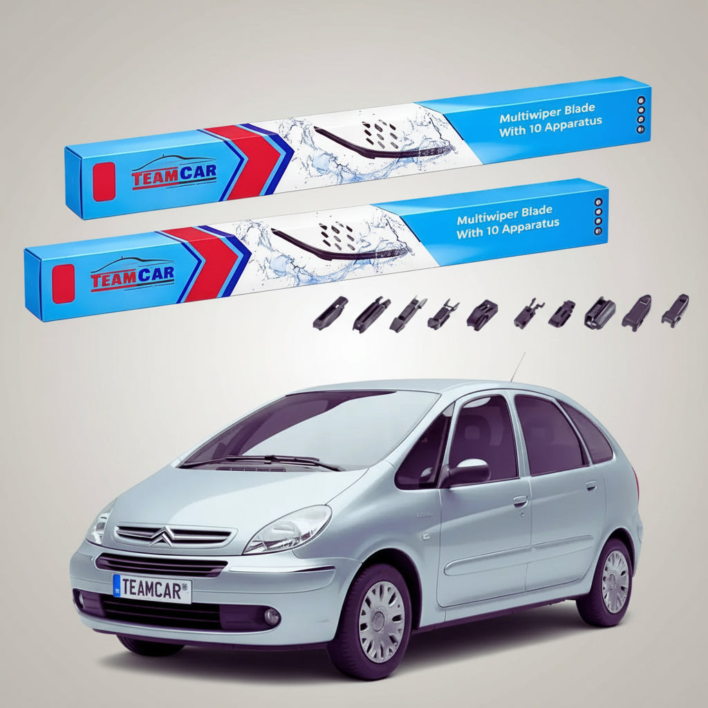 Ștergătoare Citroën Xsara Picasso N68 Facelift 2005-2010 | Set Față Flat Premium – TeamCar®