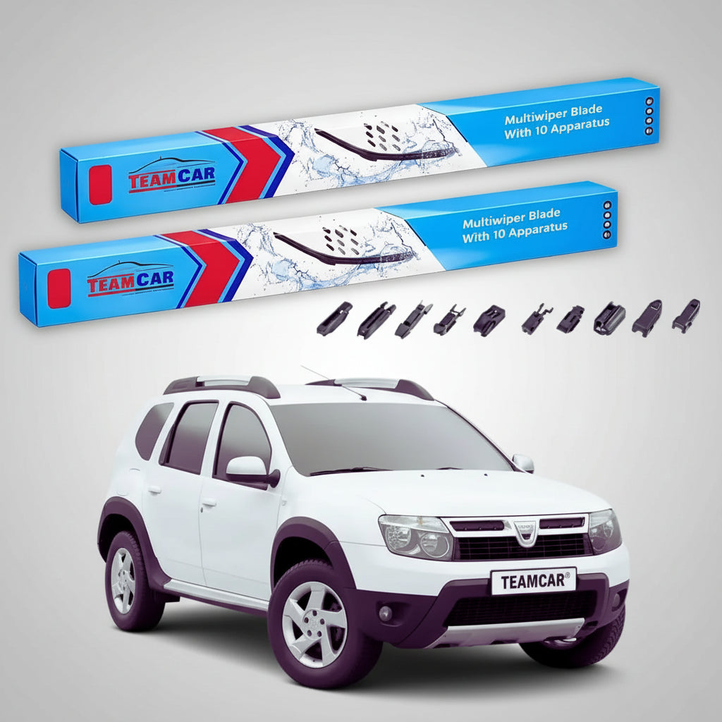 Ștergătoare Dacia Duster I SUV 2011-2014 | Set Față Flat Premium – TeamCar®