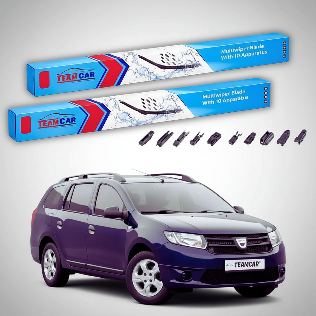 Ștergătoare Dacia Logan II MCV Break 2013-2015 | Set Față Flat Premium – TeamCar®